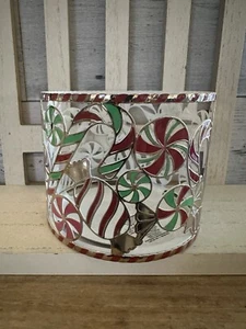 NEW Bath & Body Works - Peppermint Candy - 3 Wick Candle Holder Christmas - Picture 1 of 5