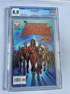 NEW AVENGERS  #7 - CGC 8.0! DAVID FINCH & DANNY MIKI COVER! - Picture 1 of 4