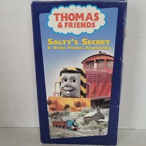 Thomas & Friends SALTY'S SECRET & Other.. VHS Movie Alec Baldwin 2002 Kids Child - Picture 1 of 4