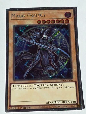 Dark Magician (V.6 - Platinum Secret Rare)●YUGIOH●RA04●SPANISH●DR774 - Image 1 of 2