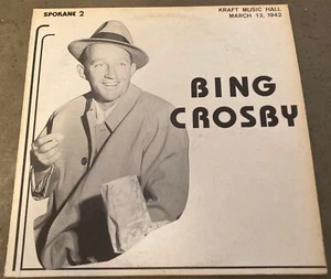 Bing Crosby - Kraft Music Hall March 12, 1942 - Vinyl LP Spokane 2 - EX Cond - Picture 1 of 4