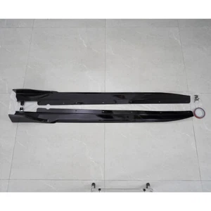 Side Skirts M Performance Black Painted For 2019-2021 BMW 3-Series G20 G28 M340i - Picture 1 of 17