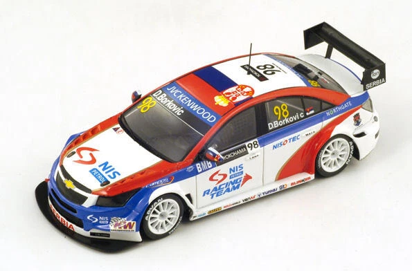 Spark Model CHEVROLET CRUZE N.98 HUNGARORING WTCC 2014 D.BORKOVIC 1:43 - Immagine 1 di 1
