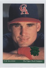 1994 Upper Deck Iooss Collection All-Star Jumbos Tim Salmon Eduardo Perez #10