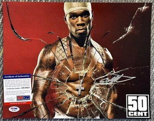 50 CENT CURTIS JACKSON HAND SIGNED AUTOGRAPHED 11"x14" PHOTO PSA/DNA CERTIFIED!! - Picture 1 of 8