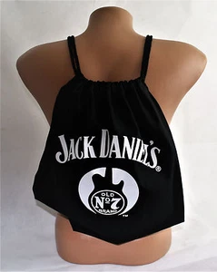 Jack Daniel´s Old No. 7 Whisky 2 x Sportbeutel schwarz Turnbeutel Rucksack NEU - Bild 1 von 2