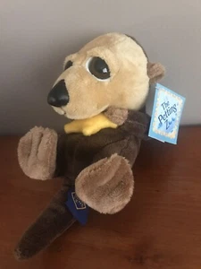 The Petting Zoo SEA OTTER with STARFISH Shell Plush Stuffed Animal NWT - Picture 1 of 4