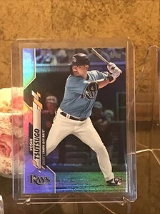 2020 TOPPS UPDATE RAINBOW FOIL #U-65 YOSHI TSUTSUGO RC RAYS - Picture 1 of 2