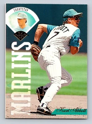 Kurt Abbott 1995 Leaf #191 Florida Marlins - Image 1 of 2