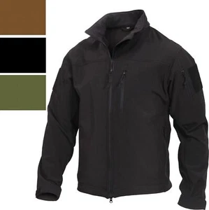 Stealth Ops Soft Shell Tactical Jacket Waterproof Uniform Warm Military Coat - Picture 1 of 18