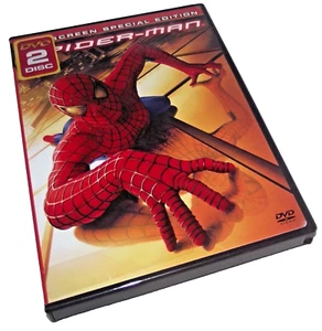Special Edition Spider-Man DVD Tobey Maguire Widescreen 2 Disc Video Movie Hero - Picture 1 of 3
