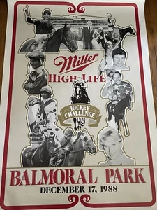 Poster Ippodromo Balmoral Park 1988 - Foto 1 di 4