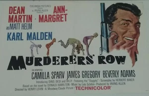 Dean Martin Ann Margret Murderers Row ORIGINAL VINTAGE Motion Picture Exhibit  - Picture 1 of 2