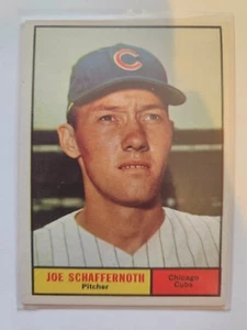 Joe Schaffernoth 1961 Topps #58 casi nuevo envío combinado - Imagen 1 de 2