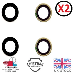 For iPhone SE (2020) Back Camera Glass Lens Replacement Rear Camera Lens x 2 - Picture 1 of 5