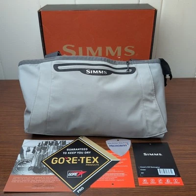 Calza donna Simms pesca trampoliere G3Z guida zip taglia MT Cinder -SPEDIZIONE GRATUITA - Immagine 1 di 4