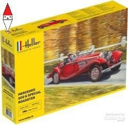 HELLER 1/24 MERCEDES 500 K SPECIAL ROADSTER - Immagine 1 di 2