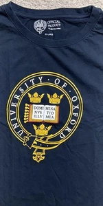 Camiseta Oficial Universidad de Oxford Azul Marino Hombre 2XL - Imagen 1 de 3