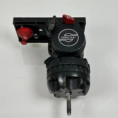 Sachtler Video 15 SB Fluid Tripod Head 15SB2056 - Image 1 of 4