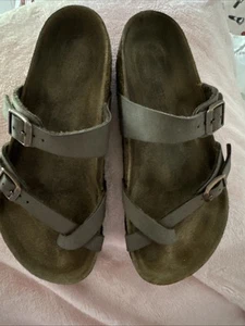 Birkenstock Mayari Sandalen Damen Größe 35 EU, 4 US Braun Zehenschlaufe - Bild 1 von 7