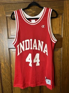 Indiana Hoosiers Vintage 90s Alan Henderson Champion Basketball Jersey Size 40 - Picture 1 of 3