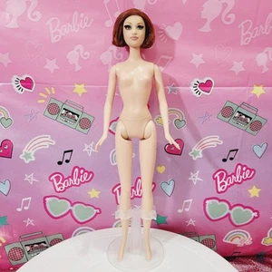 Mod Redux Barbie Doll Gold Label Nude Short Red Hair Rooted Eyelashes 2004 - Picture 1 of 5