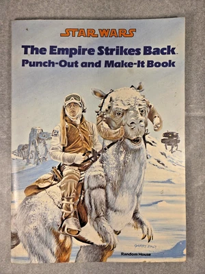 Libro perforador y make-it 1980 Star Wars ESB casa aleatoria sin usar vintage Foto 1 de 4