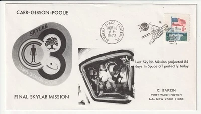 Skylab Cover - Final Skylab Mission - 1973 Kennedy Space Center - Image 1 of 2