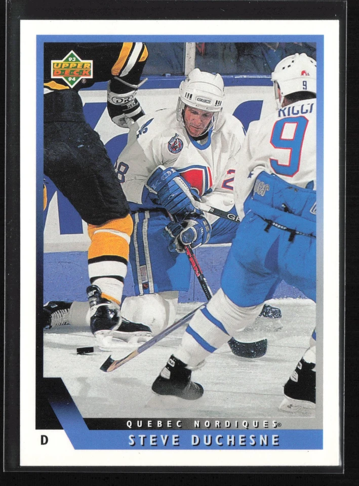 1993-94 Upper Deck #217 Steve Duchesne Quebec Nordiques - Image 1 of 2