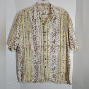 Vintage Kahala Hawaiihemd mit Blumenmuster und Knopfleiste 100% Baumwolle XL - Bild 1 von 3