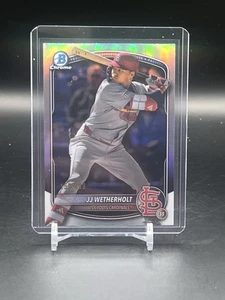 JJ Wetherholt 2025 Bowman Chrome True Prospect Refractor /499 #BCP-241 SP - Bild 1 von 3