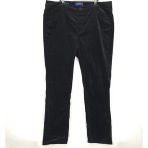 Talbots Samthose Damen 16W schwarz hohe Taille gerades Bein Stretch - Bild 1 von 12