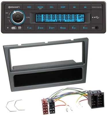 Continental MP3 DAB USB Bluetooth Autoradio für Opel Corsa C Meriva Signum Vectr - Bild 1 von 4