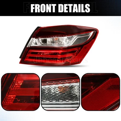 Luz trasera exterior para Honda Accord 2016 2017 pasajero derecho lámpara de freno lateral Foto 1 de 4