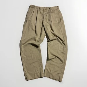 Bills Khakis M2P Pleated Chinos 35x Made in USA Cotton Twill Classic Fit - Picture 1 of 12