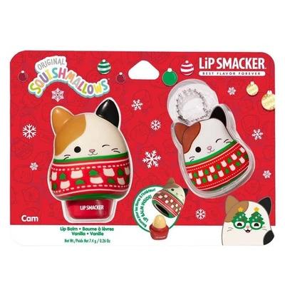Squishmallows Lip Smacker Balm and Keychain Cam the Cat Vanilla - Image 1 of 4