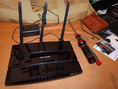 TP-LINK ARCHER C7 AC1750 Dual-Band Wi-Fi Router - Schwarz - Bild 1 von 2