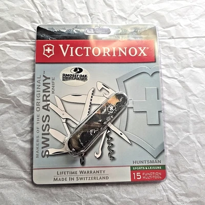 Navaja suiza Victorinox roble musgo camuflaje nueva ruptura 15 funciones 56498CP Foto 1 de 4