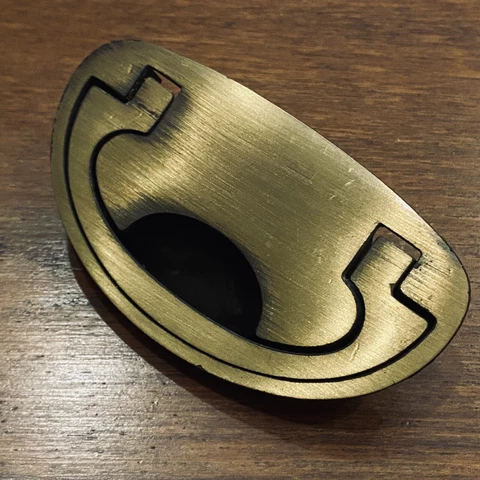 Vintage Drexel Passage Drawer Bail Pull Handle KBC N-16827 Furniture Part Cover
