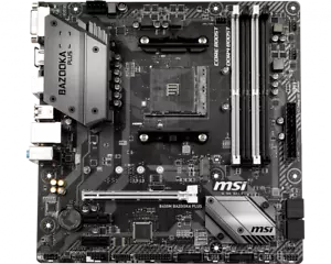 MSI B450M BAZOOKA PLUS Motherboard AMD B450 Socket AM4 DDR4 M.2 M-ATX HDMI Ryzen - Picture 1 of 4