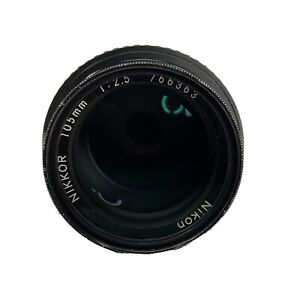 Nikon Nikkor 105mm 1:2.5 721638 Lens