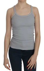 Camicetta ROSA RICORDI grigio chiaro senza maniche spaghetti strap IT42/US8/M PREZZO AL PUBBLICO $200 - Foto 1 di 8