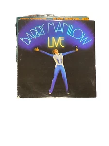 Barry Manilow Live 1977 2 Records Untested - Imagen 1 de 3