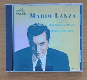 CD ... MARIO LANZA sings songs from THE STUDENT PRINCE & The DESERT SONG - Picture 1 of 3