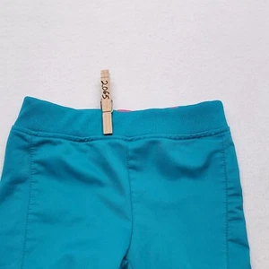 Puma Athletic Running Pull On Pants Toddler Girls Size 18M Blue Pink Yellow - Picture 1 of 8