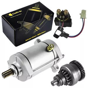 Arranque y accionamiento para motor Yamaha Grizzly 600 YFM600 595cc 98-01 relé solenoide - Imagen 1 de 7