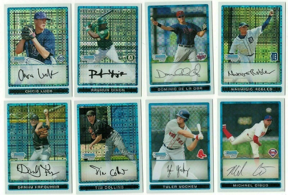 2009 Bowman Chrome Prospects XFRACTOR Parallel Single Cards #BCP19-146 #/299/250 - Image 1 of 1