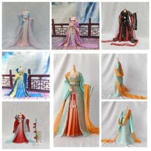 1/6 chinesische alte Hanfu Kleidung Gewand Kleid Kostüm Anzug für 30 cm Puppe Figur - Bild 1 von 19