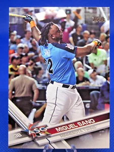 2017 TOPPS UPDATE #US288 MIGUEL SANO SHORT PRINT SP VARIATION MINNESOTA TWINS - Picture 1 of 2