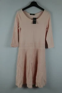 Lauren Ralph Lauren Kleid Damen Large 3/4-Ärmel rosa Strick Plissee klassisch 195 $ - Bild 1 von 6
